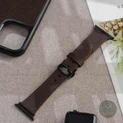 Dây đồng hồ da bò Epsom khóa bướm HM - Ảnh 2